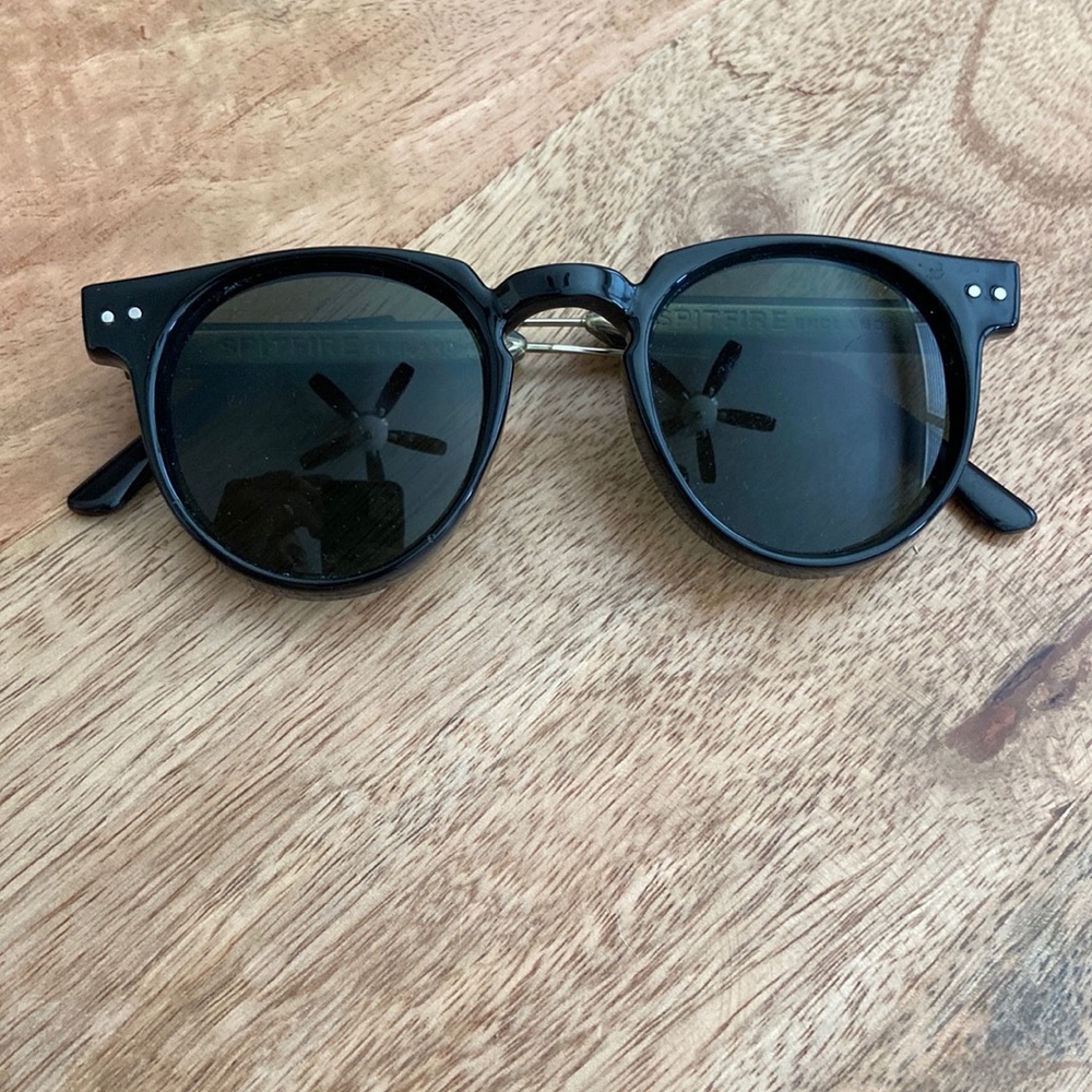 Spitfire Black Sunglasses